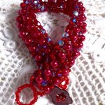 Bracciale di perle Myrella con sfaccettature e perle